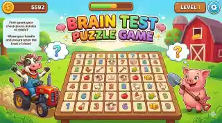 Brain Test Puzzle Game